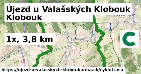 Újezd u Valašských Klobouk Cyklotrasy  