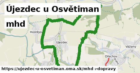 Újezdec u Osvětiman Doprava  