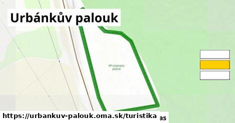 Urbánkův palouk Turistické trasy  