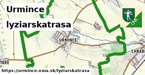 Urmince Lyžiarske trasy  