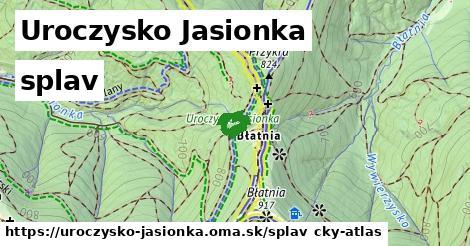 Uroczysko Jasionka Splav  