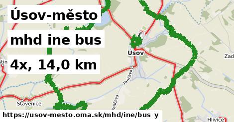 Úsov-město Doprava iná bus