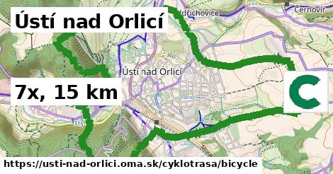 Ústí nad Orlicí Cyklotrasy bicycle 