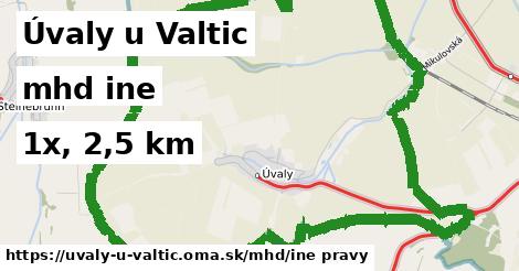 Úvaly u Valtic Doprava iná 