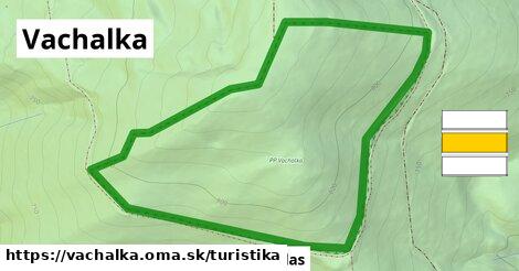 Vachalka Turistické trasy  