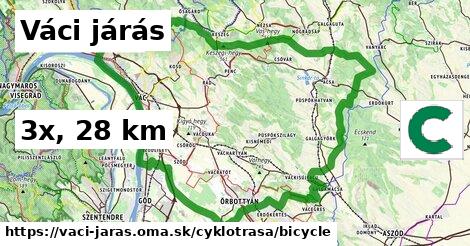 Váci járás Cyklotrasy bicycle 