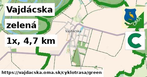 Vajdácska Cyklotrasy zelená 