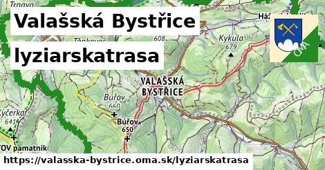 Valašská Bystřice Lyžiarske trasy  