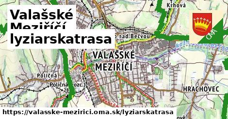 Valašské Meziříčí Lyžiarske trasy  