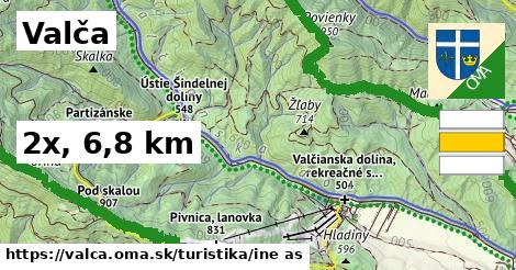 Valča Turistické trasy iná 