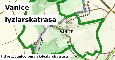 Vanice Lyžiarske trasy  