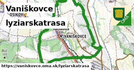 Vaniškovce Lyžiarske trasy  