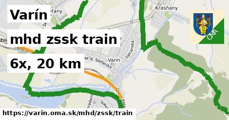 Varín Doprava zssk train