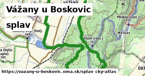 Vážany u Boskovic Splav  