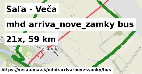 Šaľa - Veča Doprava arriva-nove-zamky bus