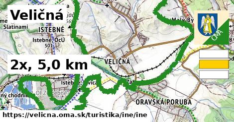 Veličná Turistické trasy iná iná