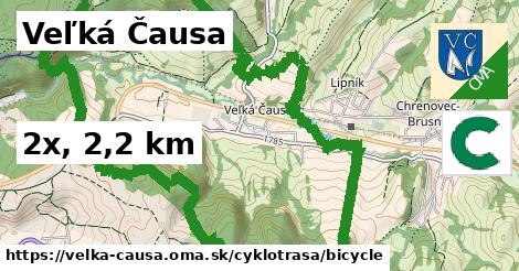 Veľká Čausa Cyklotrasy bicycle 