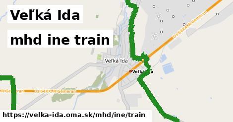 Veľká Ida Doprava iná train