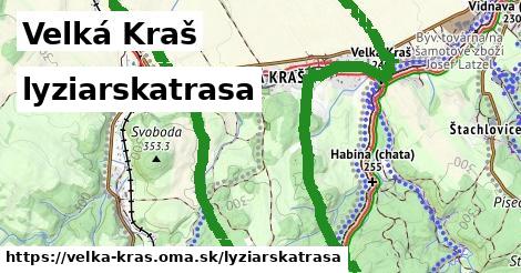 Velká Kraš Lyžiarske trasy  