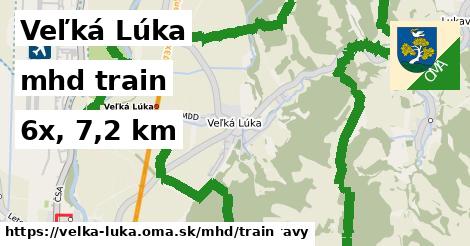 Veľká Lúka Doprava train 