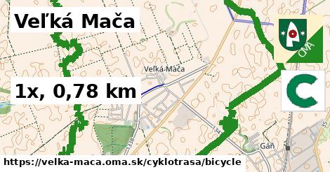 Veľká Mača Cyklotrasy bicycle 