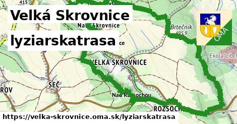 Velká Skrovnice Lyžiarske trasy  