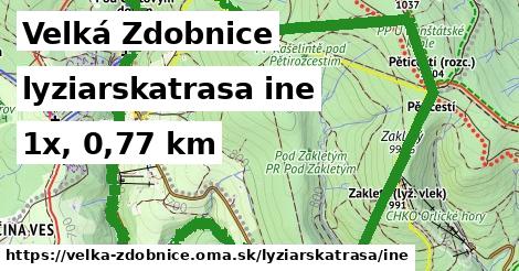 Velká Zdobnice Lyžiarske trasy iná 