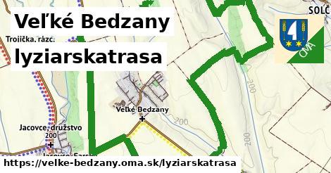 Veľké Bedzany Lyžiarske trasy  