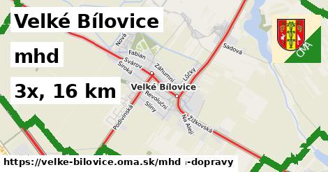 Velké Bílovice Doprava  