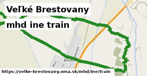 Veľké Brestovany Doprava iná train