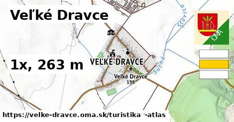 Veľké Dravce Turistické trasy  