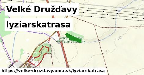 Velké Družďavy Lyžiarske trasy  