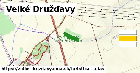 Velké Družďavy Turistické trasy  