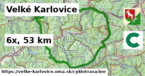 Velké Karlovice Cyklotrasy iná 