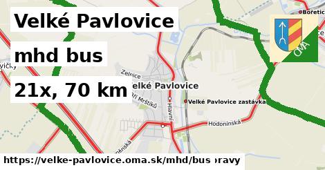 Velké Pavlovice Doprava bus 