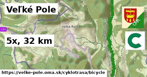 Veľké Pole Cyklotrasy bicycle 