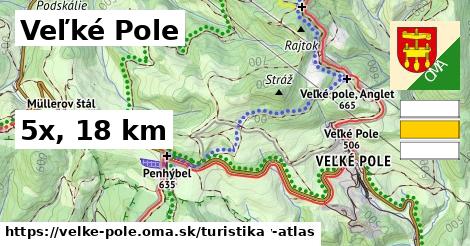 Veľké Pole Turistické trasy  