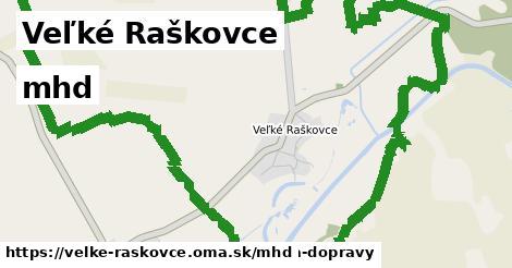 Veľké Raškovce Doprava  