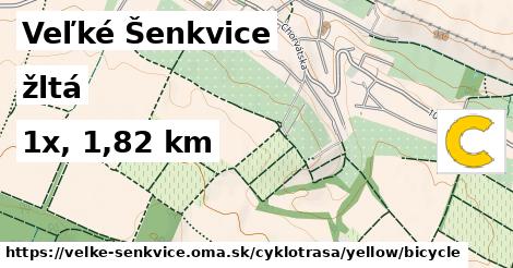 Veľké Šenkvice Cyklotrasy žltá bicycle