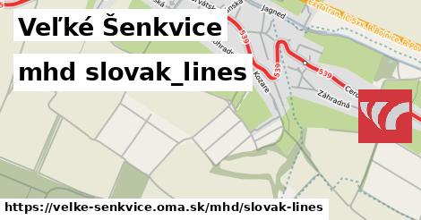 Veľké Šenkvice Doprava slovak-lines 