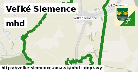 Veľké Slemence Doprava  