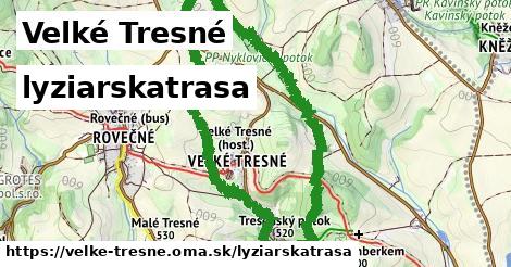 Velké Tresné Lyžiarske trasy  