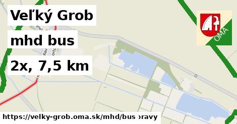 Veľký Grob Doprava bus 