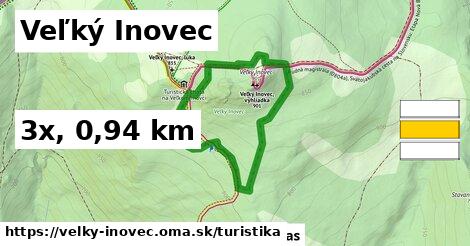 Veľký Inovec Turistické trasy  