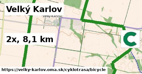 Velký Karlov Cyklotrasy bicycle 