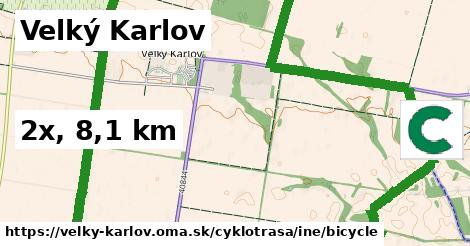 Velký Karlov Cyklotrasy iná bicycle