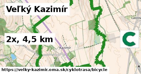 Veľký Kazimír Cyklotrasy bicycle 