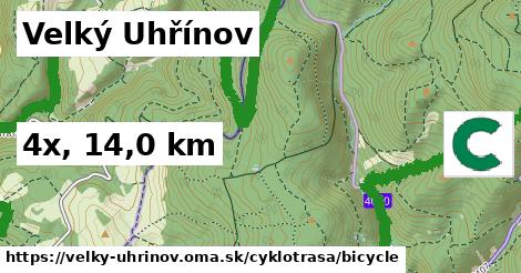 Velký Uhřínov Cyklotrasy bicycle 