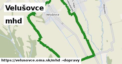 Velušovce Doprava  