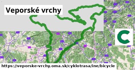 Veporské vrchy Cyklotrasy iná bicycle